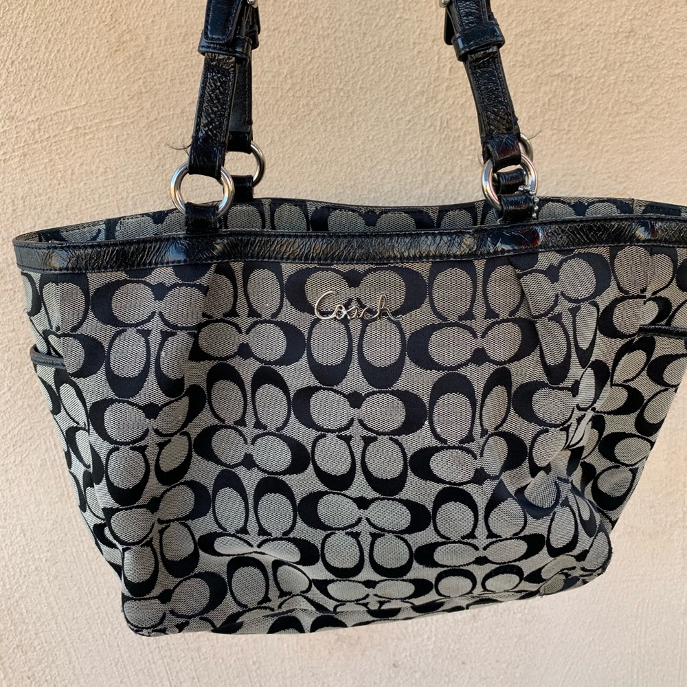 Coach Canvas Tote